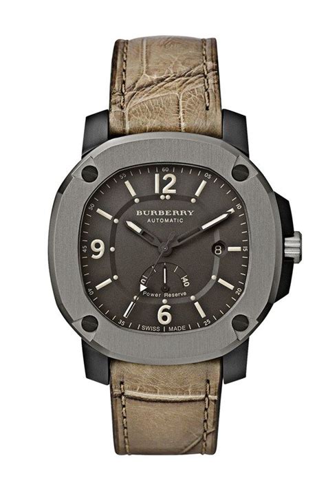burberry watch swiss movement